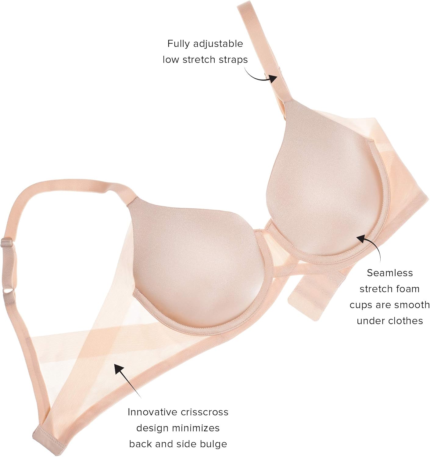 Wacoal Womens Ultimate Side Smoother Underwire T-Shirt Bra - Image 5