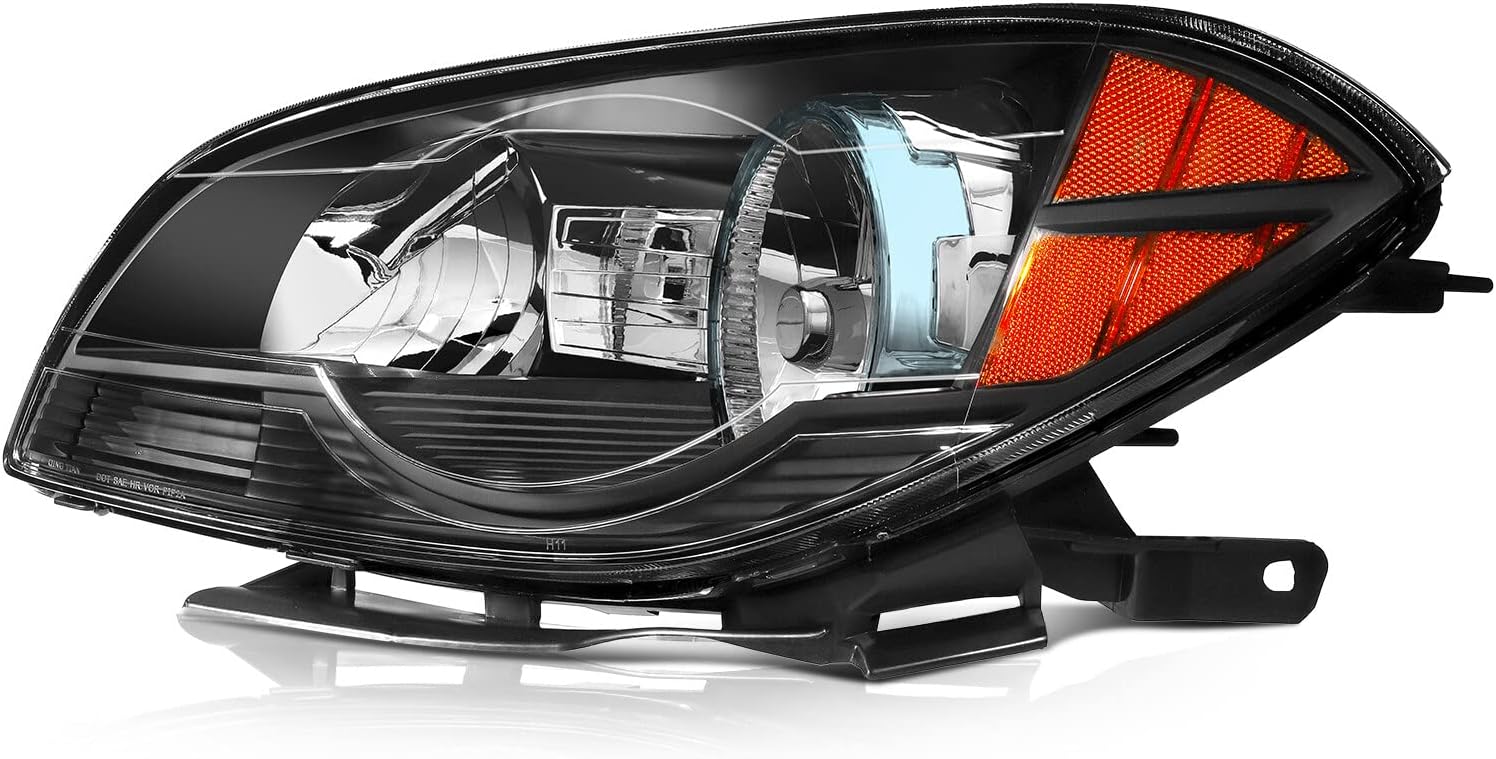 Headlight Assembly Compatible with for Chevrolet for Malibu 2008-2012 Bulbs Not Included GM2502307 GM2503307