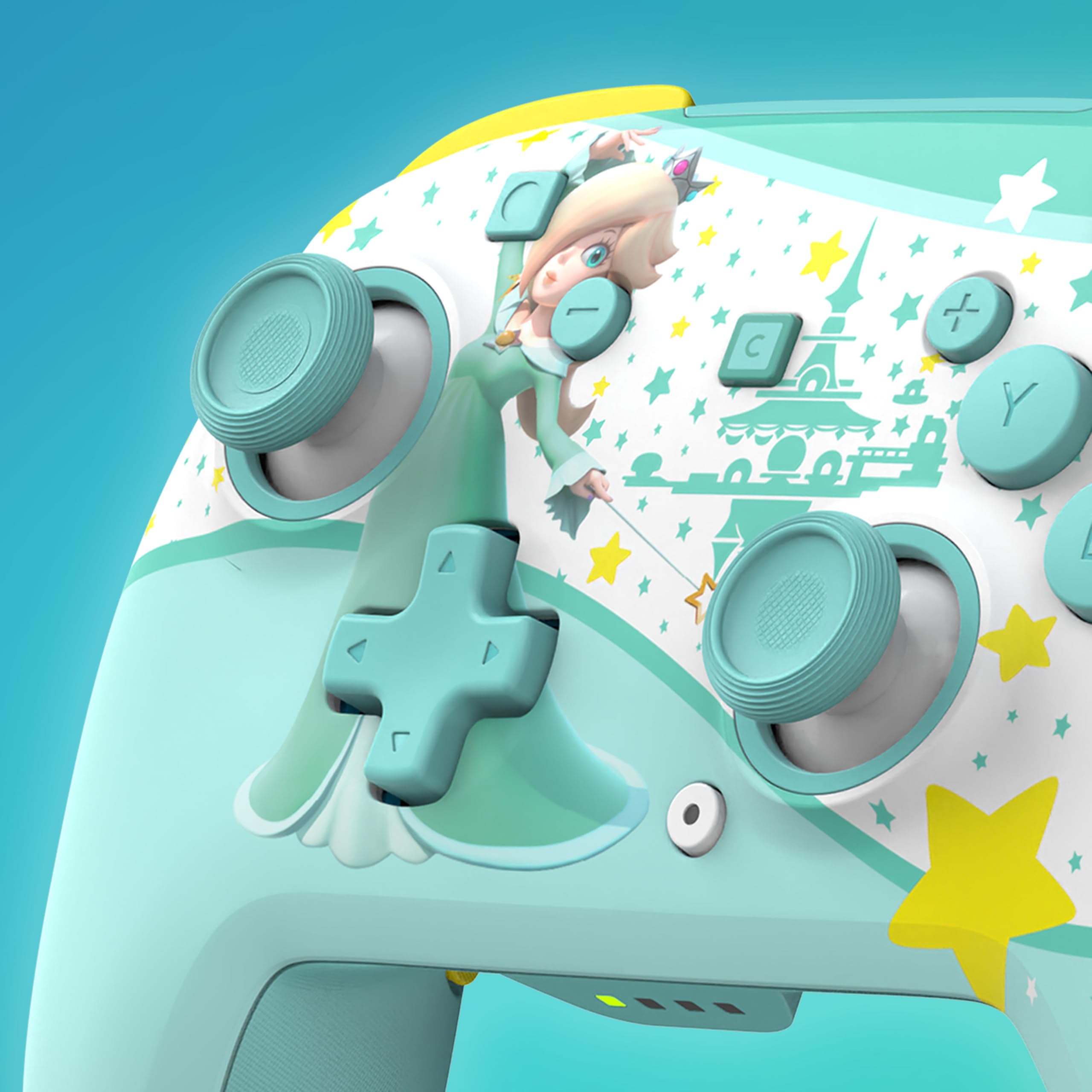 Turtle Beach Rematch Rosalina Controller da gaming wireless per Nintendo Switch. Funziona anche con Nintendo Switch 2