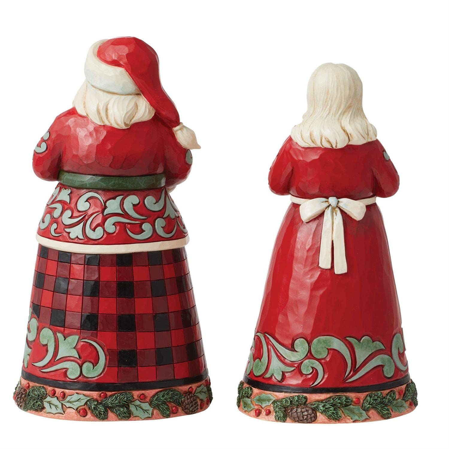 Amazon.com: Enesco Jim Shore Hg Santa & Mrs. Claus Set of 2