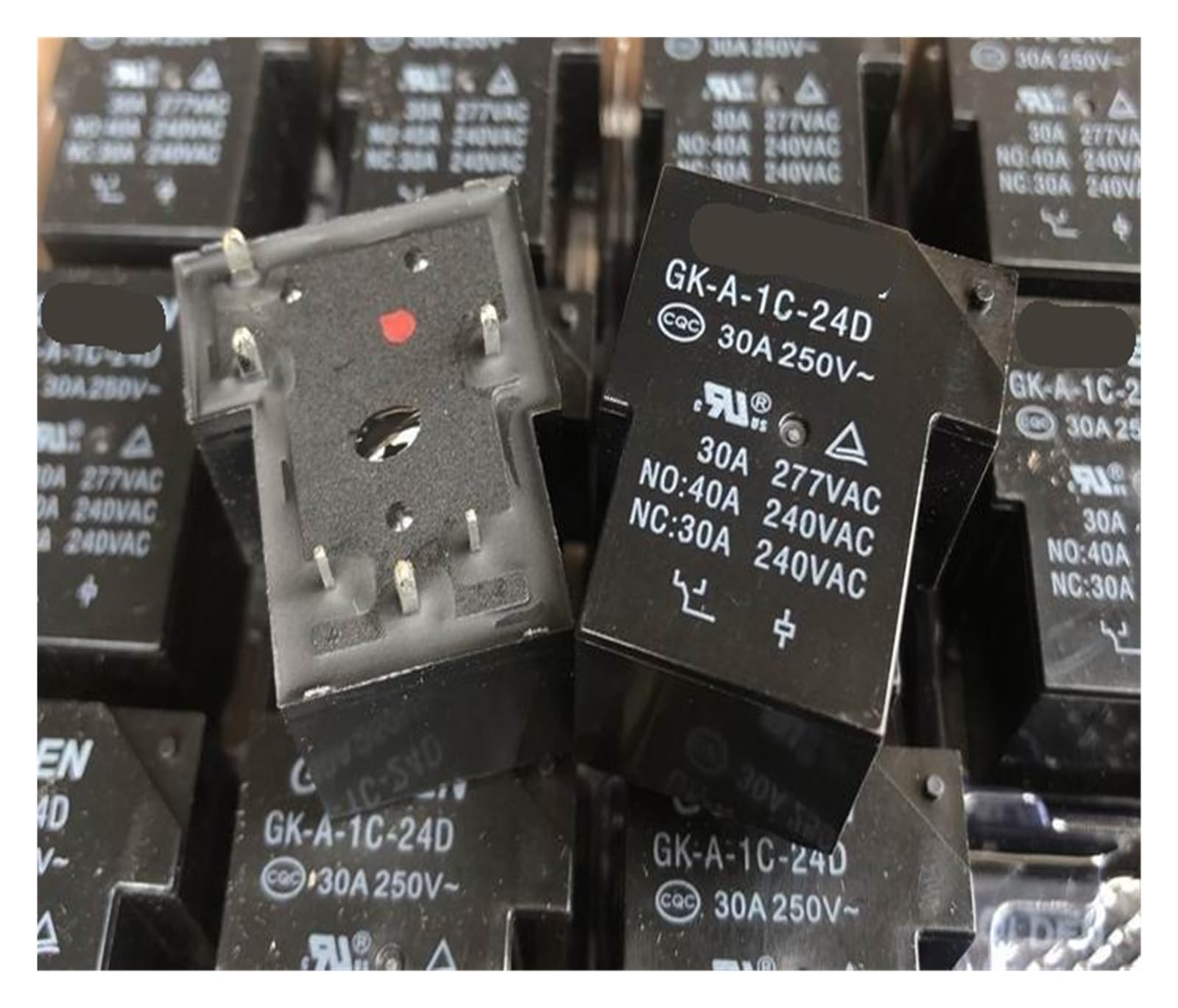 GK-A-1C-24D relais 6 broches T90-1C-6P-24V-40A haute performance