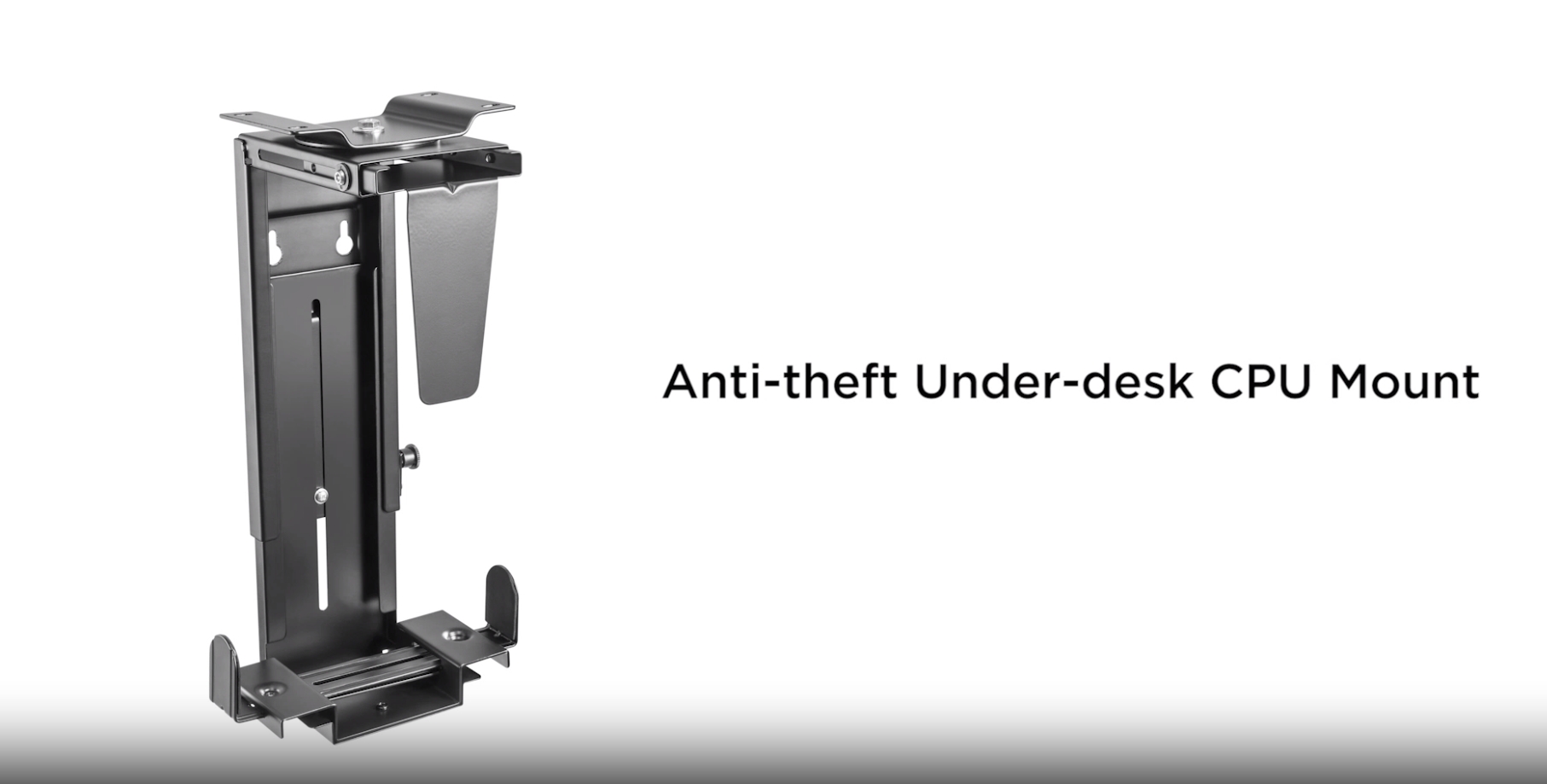 PC Halterung Untertisch - Höhenverstellbarer PC Ständer Für Schreibtisch