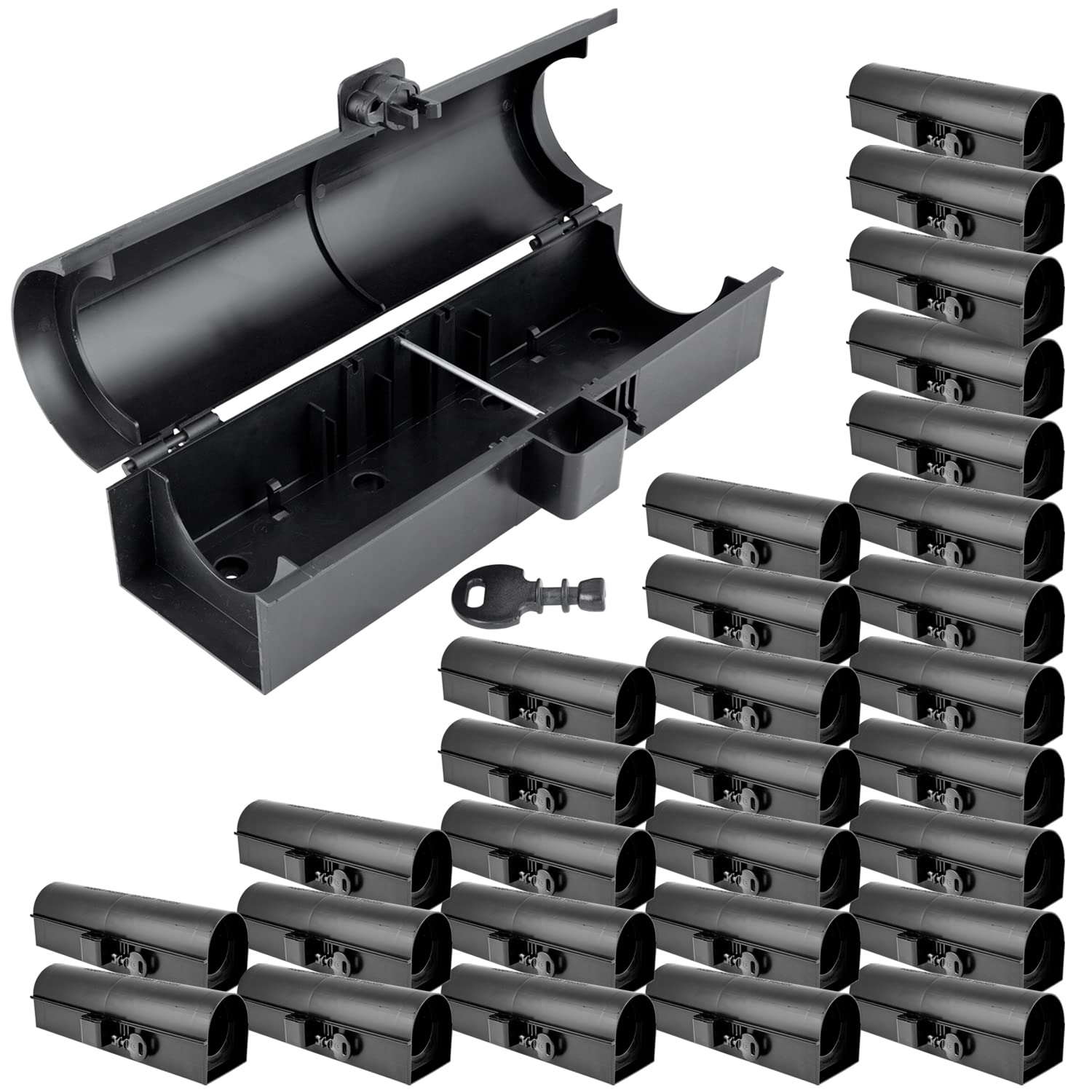 30x Tubo Scatola per esche Topo Regalo Multi Ratto Controllo Petigi