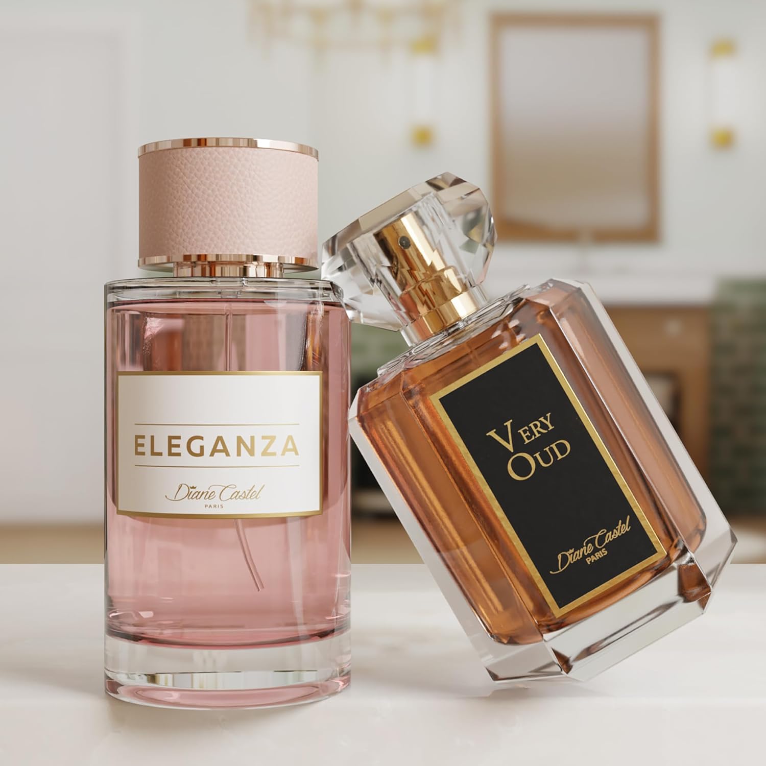 Diane Castel Eleganza - Fruity Chypre Fragrance - Perfume for Women - Notes of Strawberry, Bergamot, Orange Blossom, Jasmine, and Vanilla - 3.3 oz - Image 4