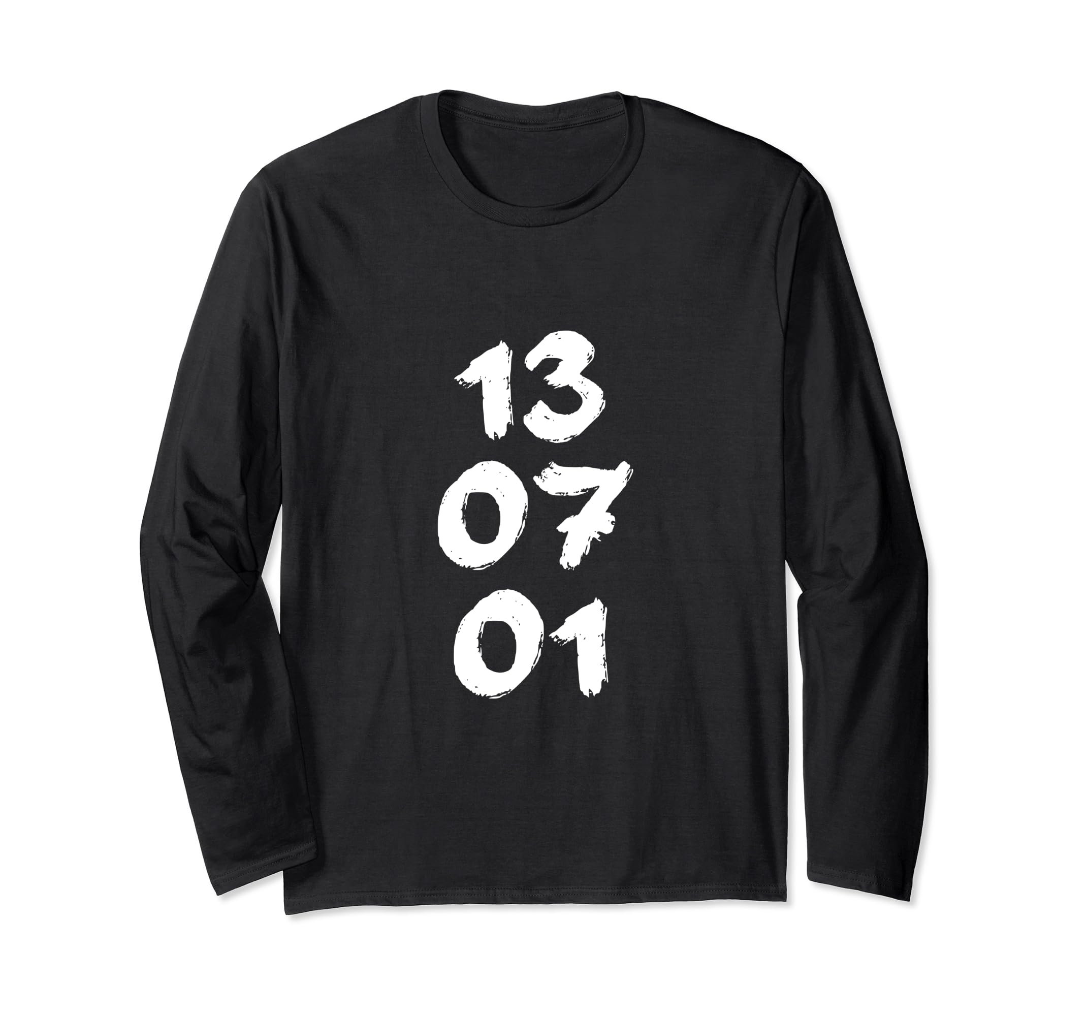 13.07.01 - Birthdate Design with Birth Day.Month.Year Long Sleeve T-Shirt