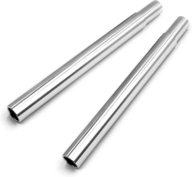 1 inch handlebars Motorcycle handlebar replacement for CNC clip-ons diameter 25.4mm 1" bars color silver