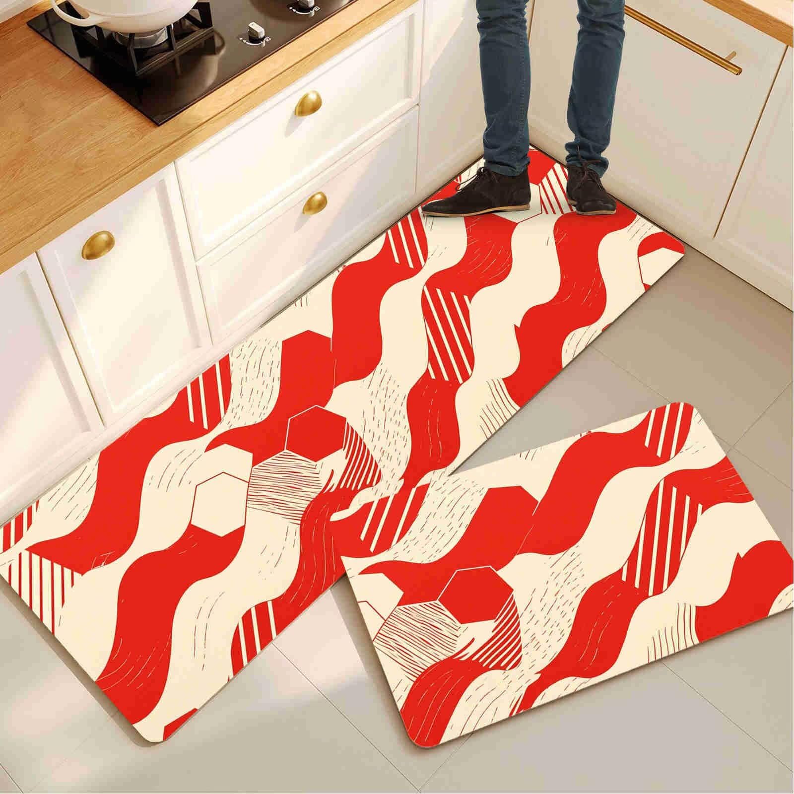 Tapis cuisine devant évier lavable pour cuisiner en toute sérénité sans taches de graisse