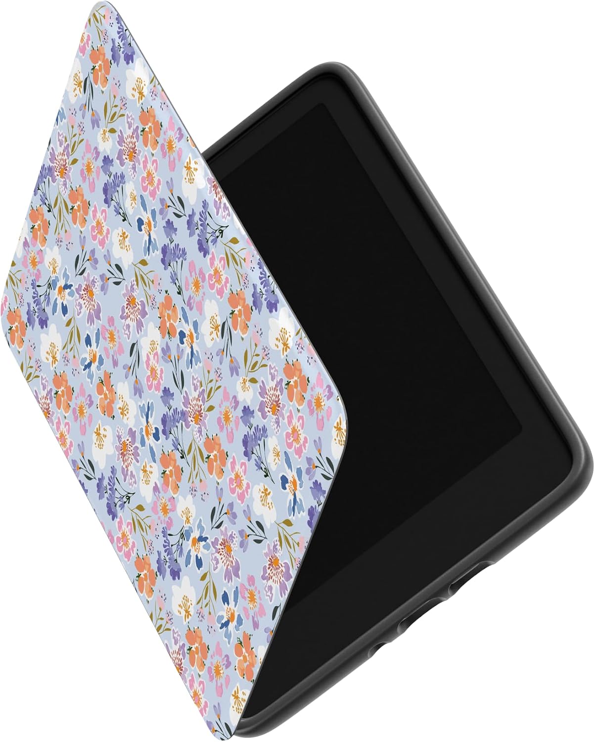 Casely Kindle Case | Poppy Meadows | Pastel Floral | Compatible with 7" Kindle Colorsoft and 7" Kindle Paperwhite (12th Gen 2024 Edition)