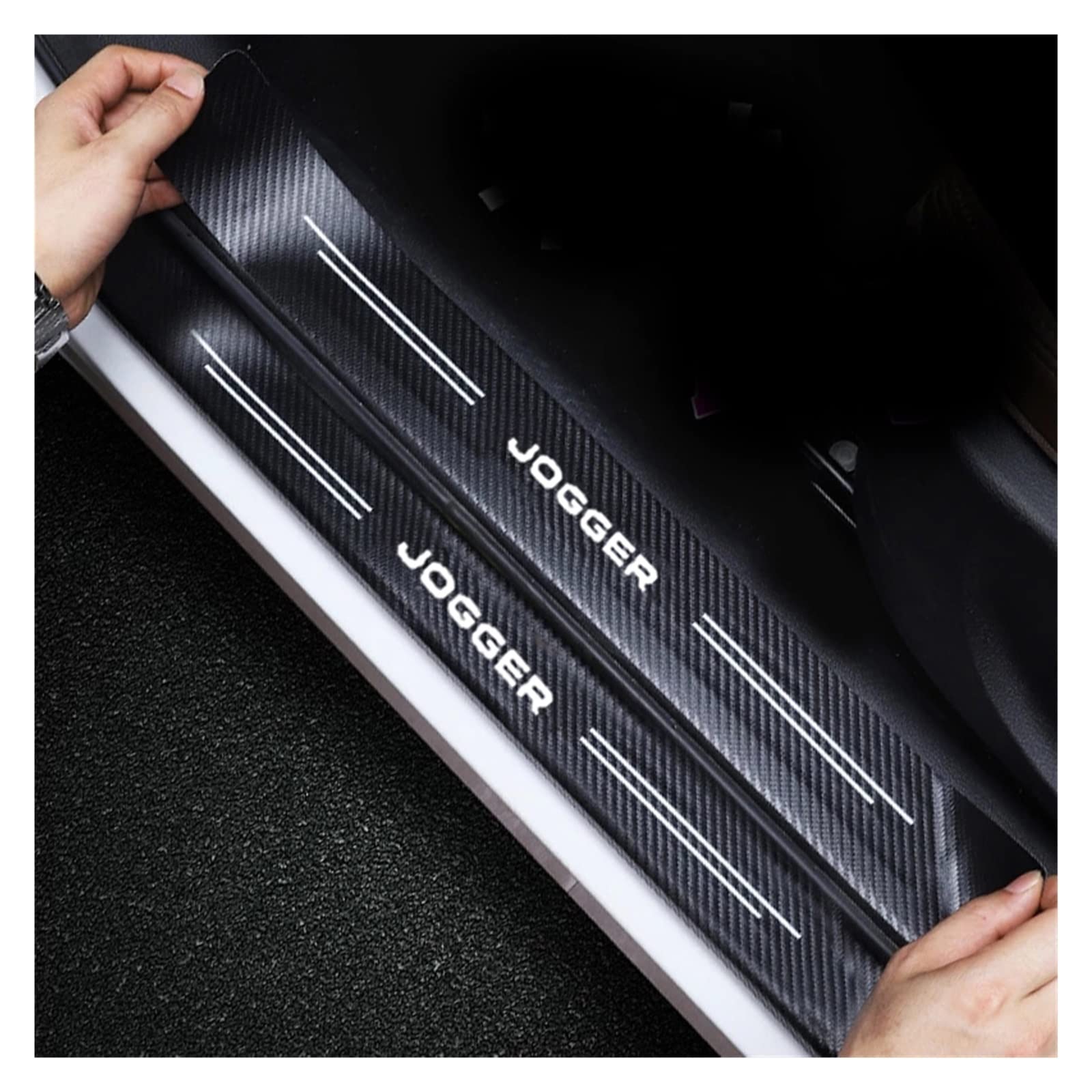 FURLOU Auto Plinthes Pour Dacia Duster II 2018-2022,Acier Inoxydable Protecteur Seuil Porte Protection Portiere Voiture Accessoires Anti Rayure Armatures Caisse Pièces