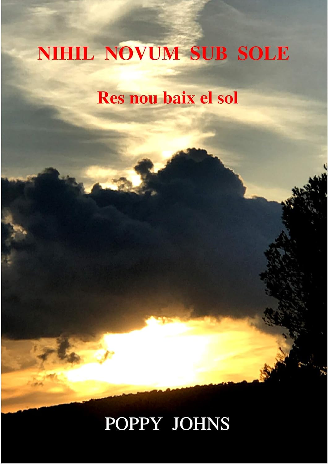 NIHIL NOVUM SUB SOLE Res nou baix el sol (Catalan Edition) eBook JUAN CLAR, MARGARITA Amazon