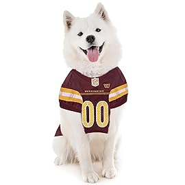 NFL Washington Commanders Dog Jersey - Medium. Best Football Jersey Costume for Pets