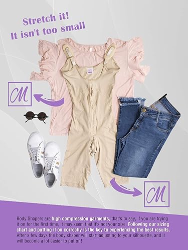 Miniatura 7 de M&D 0078 Slimming Firm Full Body Shaper for Women Fajas Colombianas para Mujer