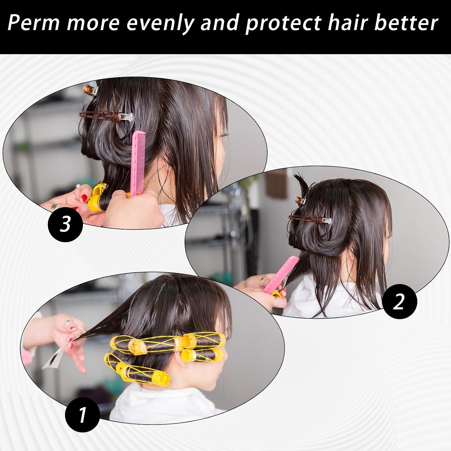 1000 Pcs Breathable Hair Perms Paper End Papers for Hair Perm Disposable Salon Perm Paper High Temperature Resistant Curling Papers for Cold Hot Perms Styling Tools