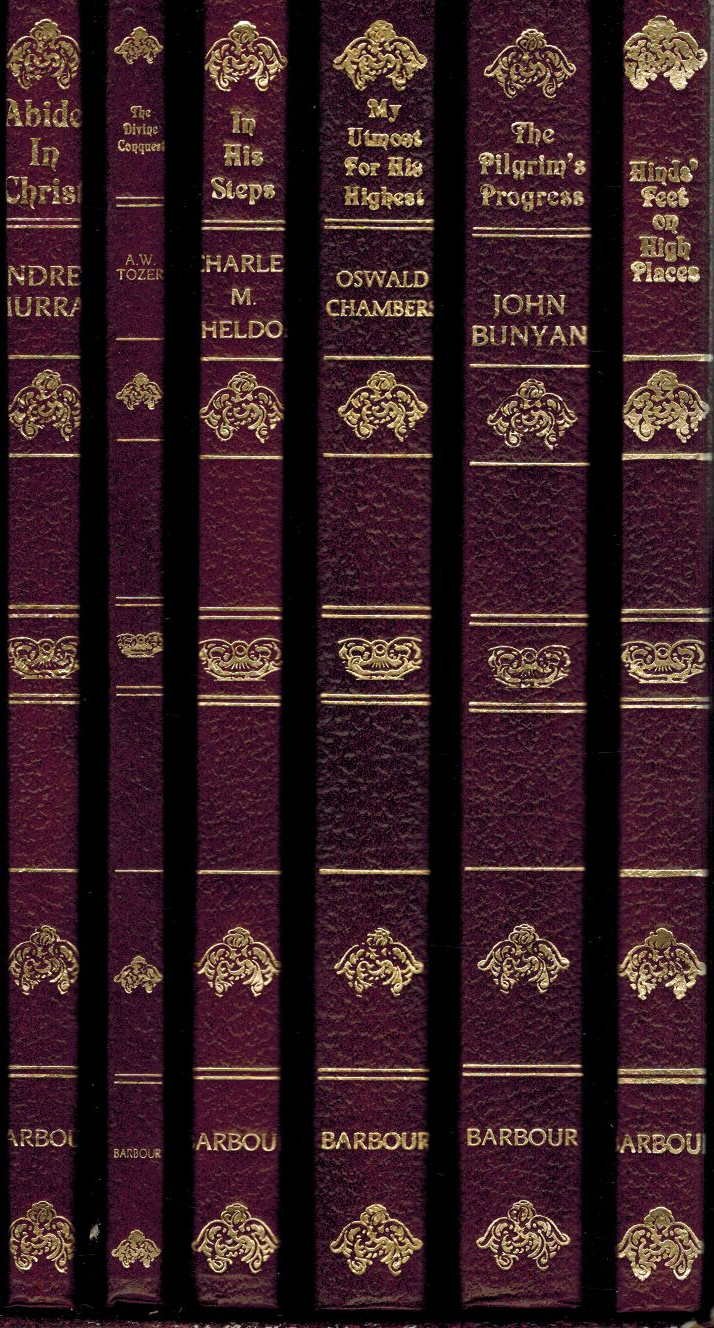 The Christian Library Set of 6 Books Hannah Hurnard John Bunyan