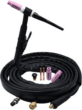 TIG Welding Torch WP-17F SR-17F Flexible Head 150A Air-Cooled 13Feet | GZTIGWELD TIG Welding Torch WP-17F SR-17F Flexible Head 150Amp Air-Cooled 13Feet 4Meter