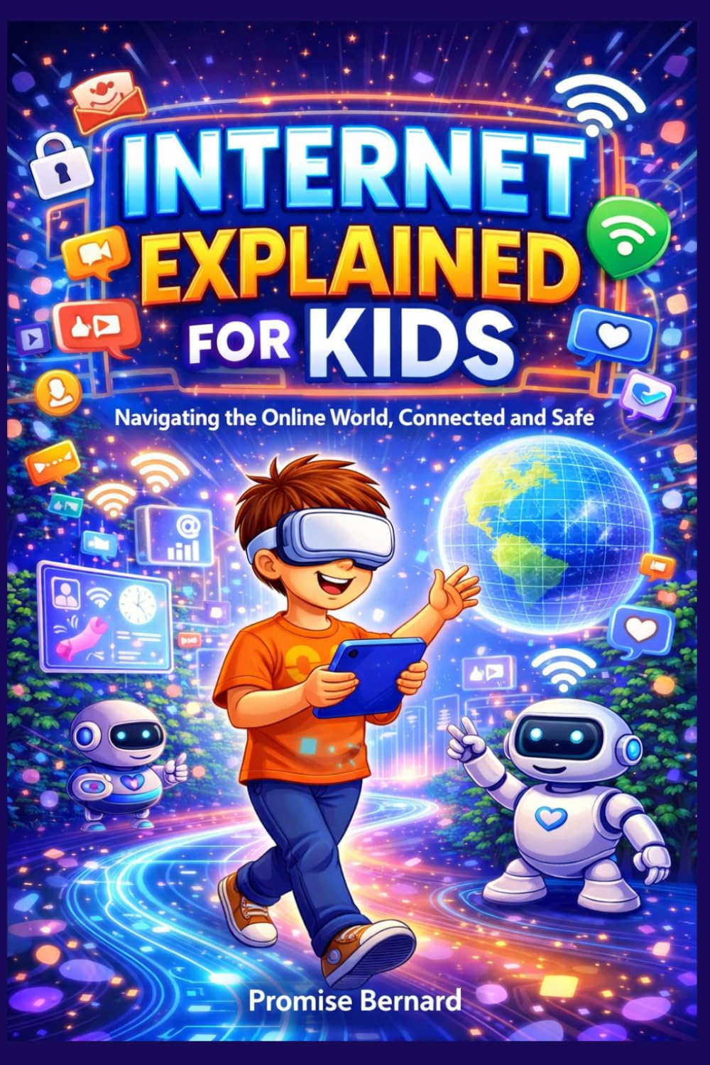 Internet Explained for Kids.: Navigating the Online World, Connected and Safe
