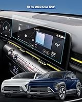 Vista 217 de Protector de pantalla de coche para Ford Edge 2024 2025 2023 2022 2021 (SE/SEL/ST-Line/Titanio/ST) Accesorios Protector de pantalla de vidrio