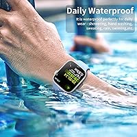 Vista 3 de 6 Pack Sport Bands Compatible with Apple Watch Band 38mm 40mm 41mm 42mm 44mm 45mm 49mm 46mm,Silicone Waterproof Strap for iWatch Apple Watch Series