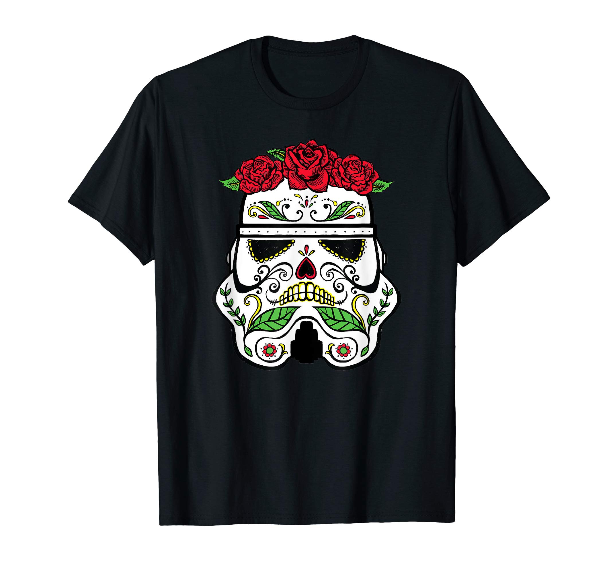 STAR WARSStormtrooper Roses Sugar Skull T-Shirt