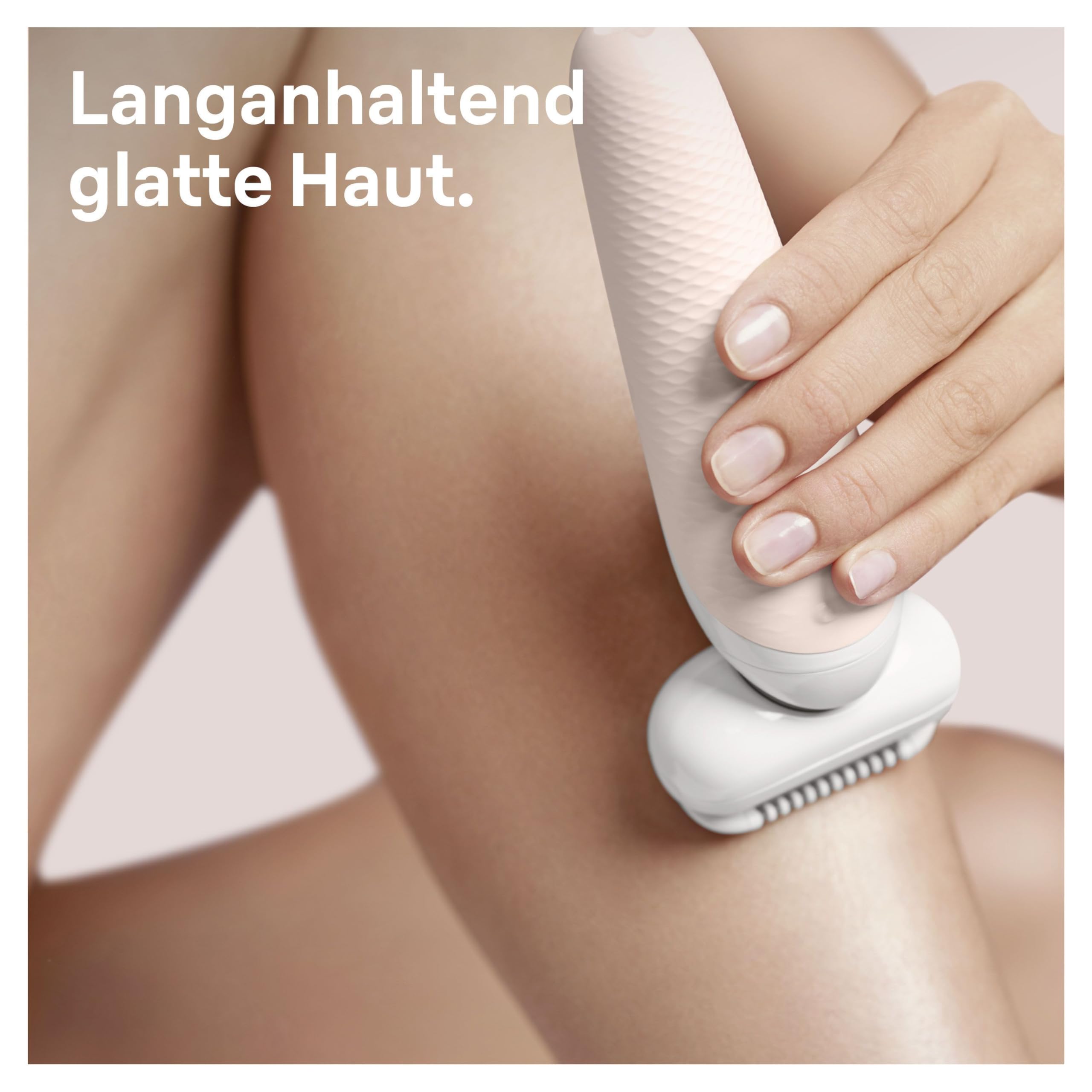 Braun Silk-épil 9 Flex Beauty-Set, Epilierer Damen / Haarentferner, rutschfester Handgriff und Druckkontrolle, mit flexiblem Kopf für einfachere Haarentfernung, 9020, weiß/gold