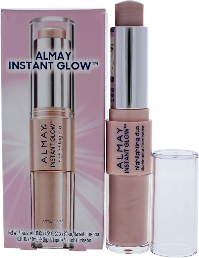 Almay Instant Glow Highlighting Duo, Soft Glow, 0.1 Fluid Ounce