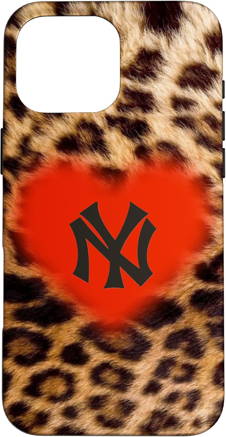 LEOPARD GIRL NY HEART Case for iPhone 16 Pro Max