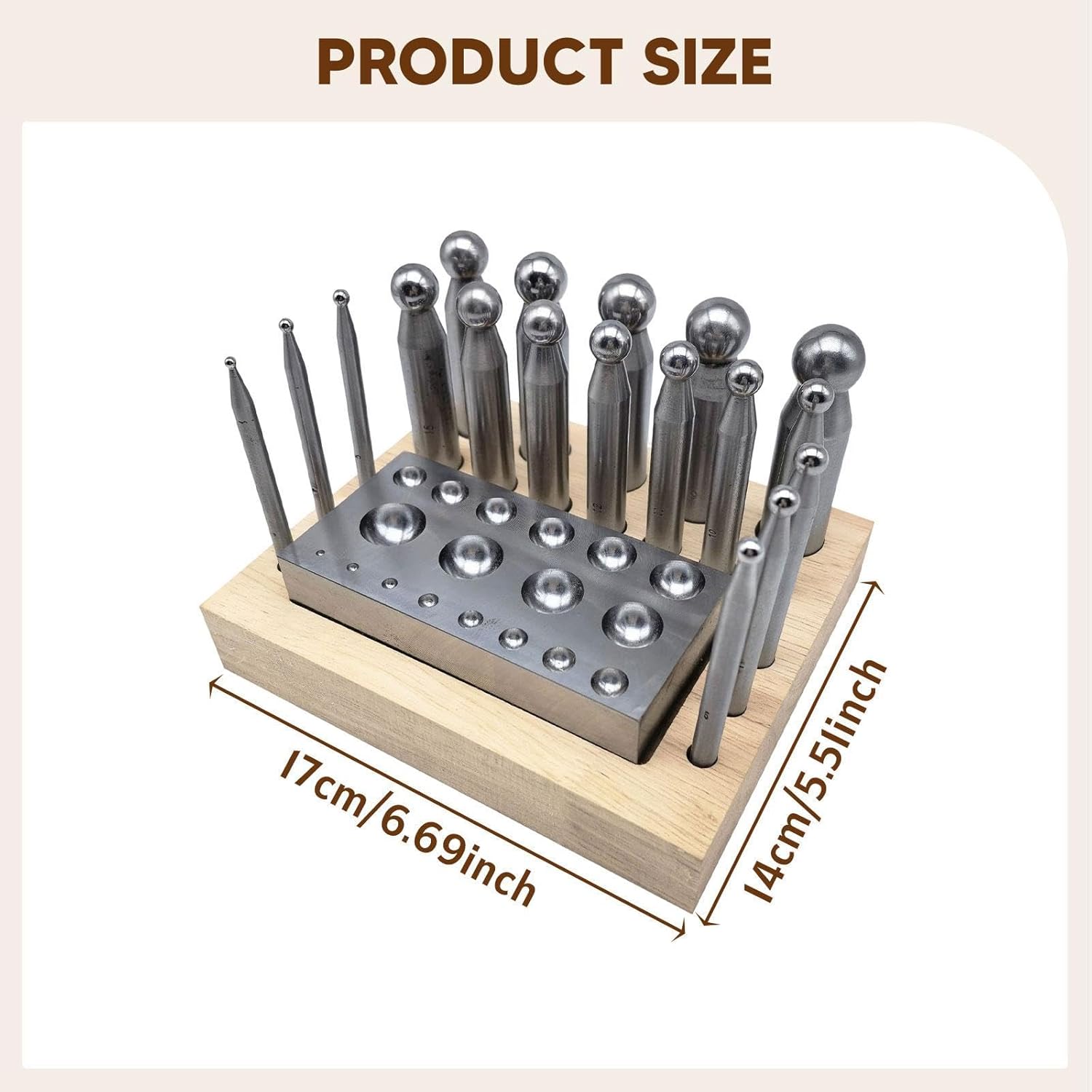 ダッピングブロックセット ジュエリー製作用