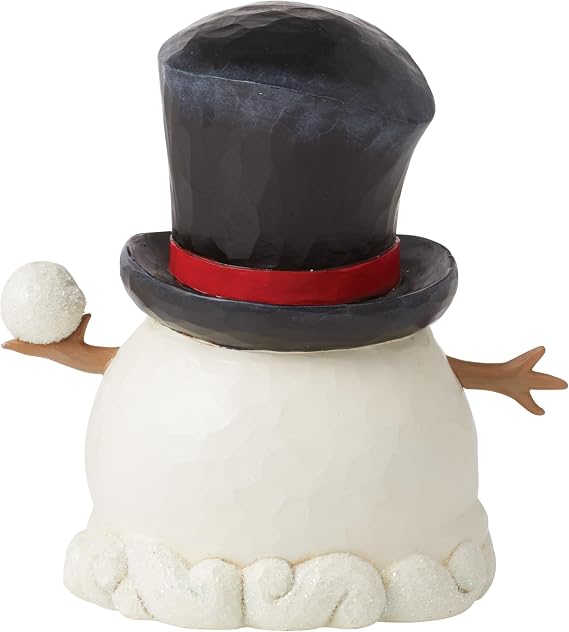 Enesco Jim Shore Heartwood Creek Snowman Gnome Figurine, 5.3 Inch, Multicolor