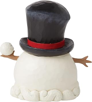 Enesco Jim Shore Heartwood Creek Snowman Gnome Figurine, 5.3 Inch, Multicolor