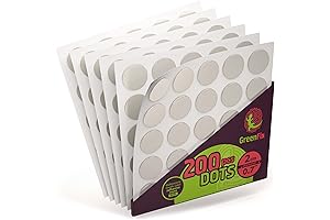 Double Sided Sticky Dots - Large, Pack of 200