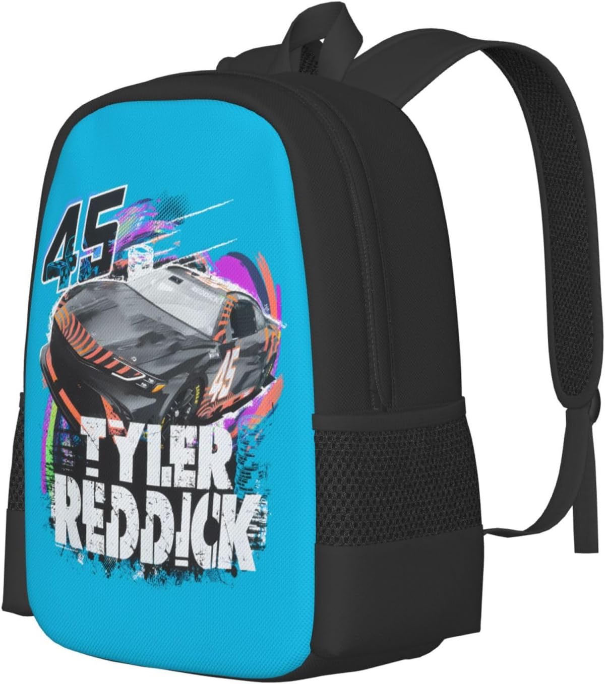 Tyler Reddick 45 Backpack Lightweight Large Capacity Laptop Backpack Travel Backpacks For Unisex image 2