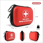 140 Pcs First Aid Kit + Survival kit for Treat, Protect Minor Cuts, Scrapes. Home, Office, Car, School, Business, Travel, Emergency, Survival, Hunting, Outdoor, Camping & Sport TROUSSE DE PREMIERS SECOURS