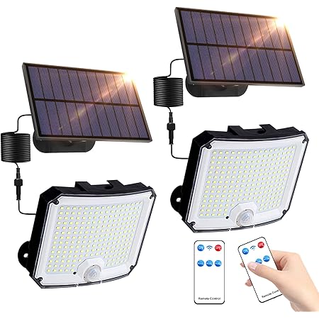 Faretti Solari Esterno SIGRILL - 212 LED, Sensore Movimento, IP65, 3 Modalità, 340° Illuminazione - Foto 7