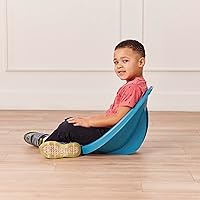 Vista 8 de ECR4Kids Leaf Floor Seat, Rocker Chair, Turquoise, 6-Piece