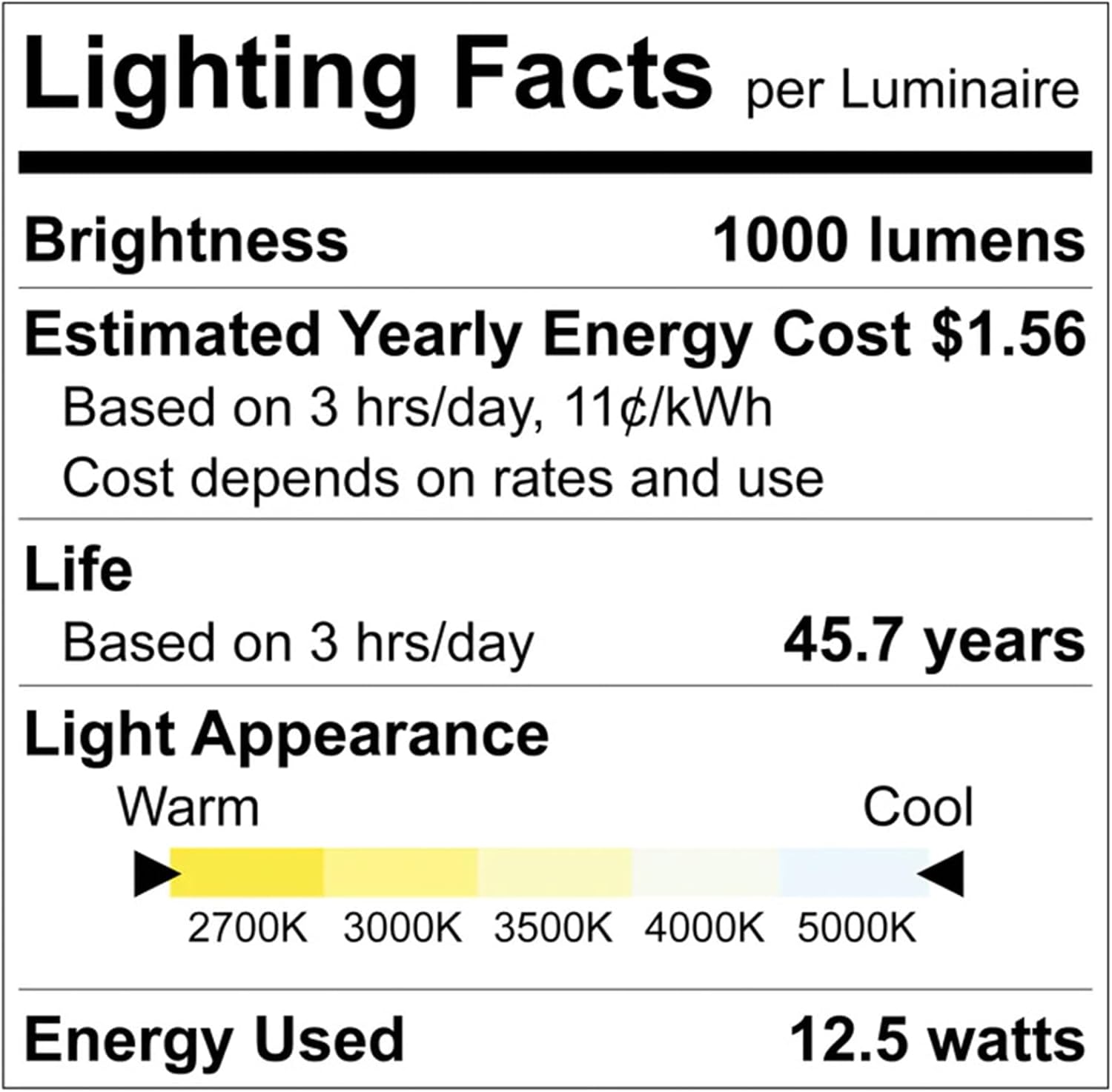White 6-Inch LED Disk Light with Adjustable Color Temperature