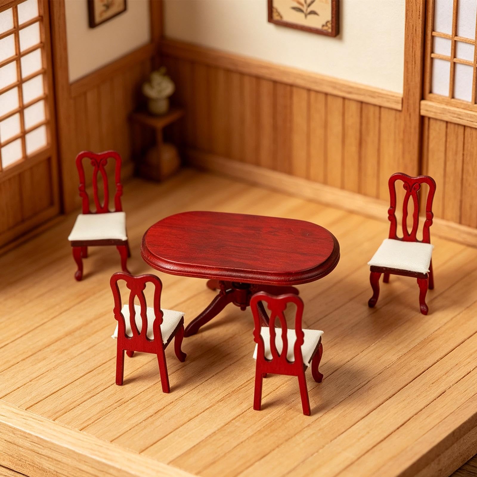 Collezione di Mobili in Miniatura per Casa delle Bambole in 1/12 - Accessori per La Decorazione della Casa delle Bambole