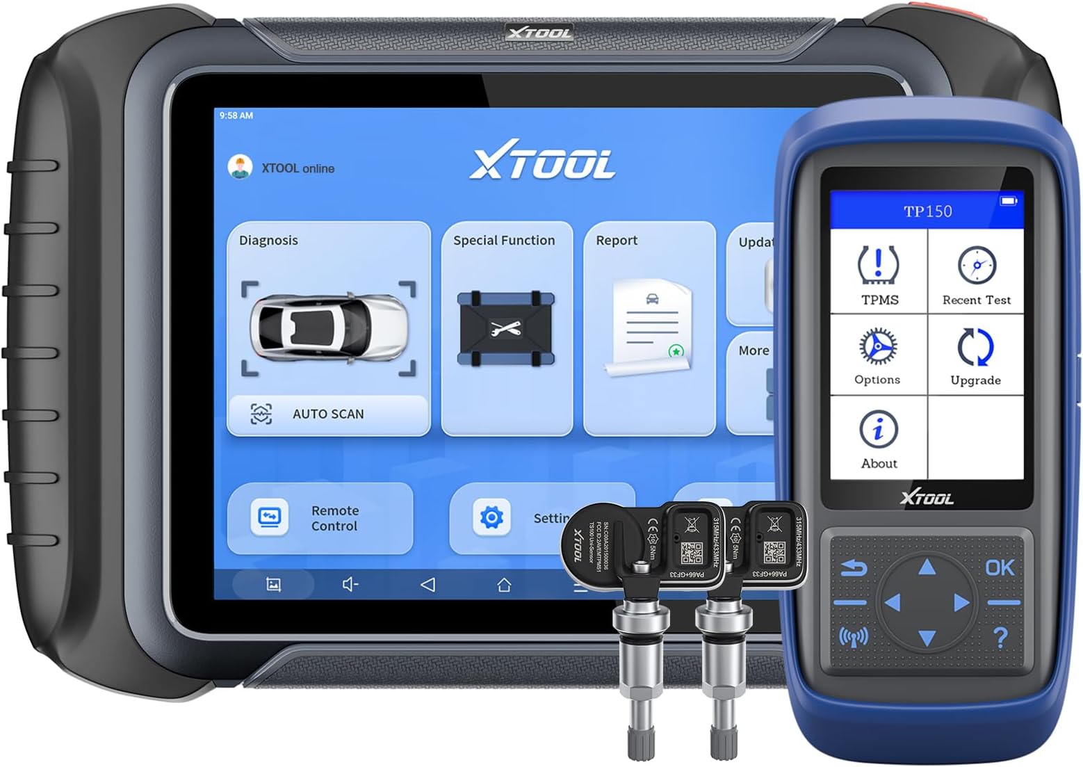 XTOOL TP150 WiFi TPMS Programmierung TPMS Reset Diagnosetool TPMS