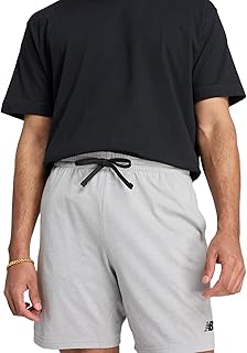 شورت رياضي اسنشيالز هيذر تيك قصير هايبرد بطول 18 سم للرجال من نيو بالانس