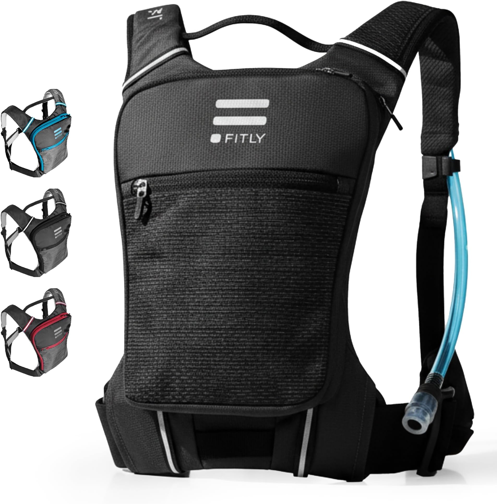 FITLY Sub90 Running Hydration Vest - No-Bounce Water Pack