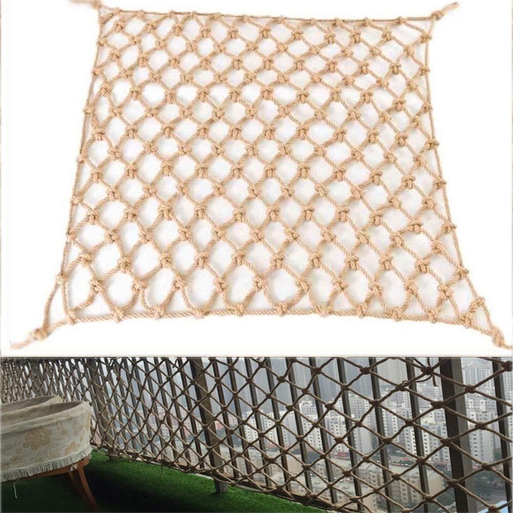 Filet décoratif mural de fond en chanvre tressé de 6 mm pour décoration intérieure