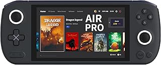AYANEO Air PRO (AMD R5-5560U)- 5.5 Inches OLED Handheld PC Game Console Win 11 Laptop Touch Screen Video Game Console, CPU AMD Ryzen 5 5560U Processor Tablet PC,16GB RAM, 512GB Storage (Polar Black)