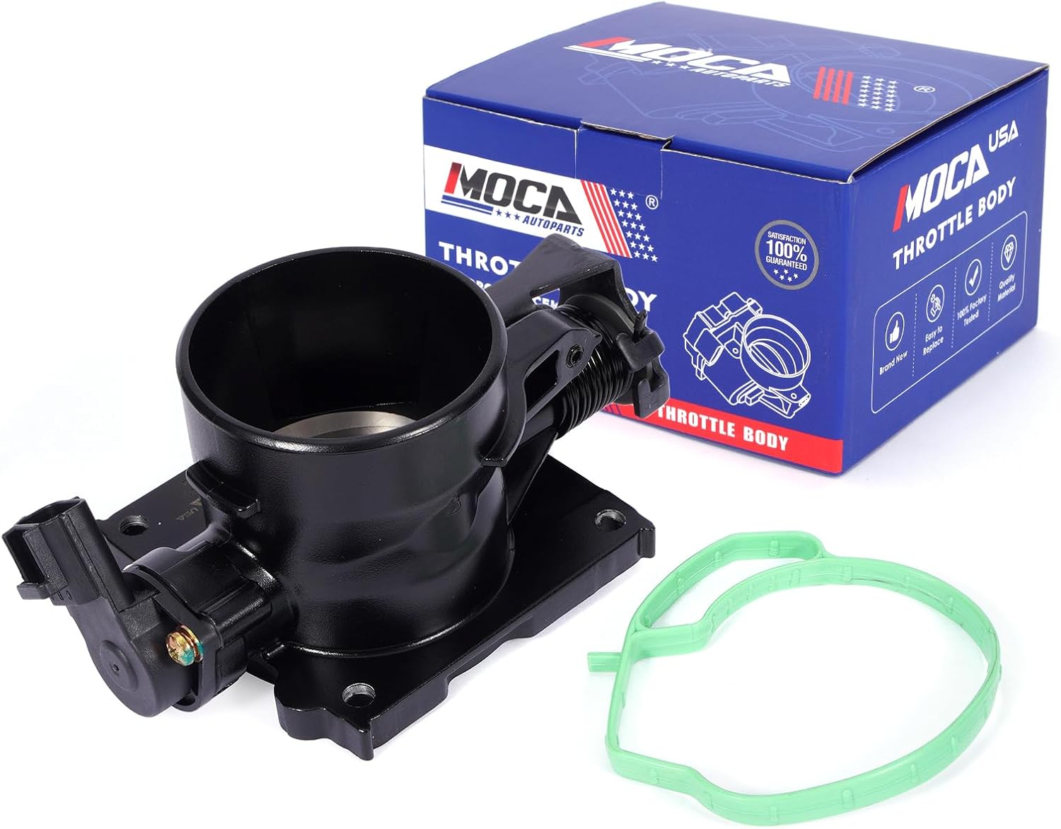 MOCA Throttle Body S20141 Compatible with 2005-2007 for Ford Focus 2.0L & 2003-2007 for Ford Focus 2.3L