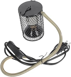 Balacoo 1 Peça Caixa De Lâmpada De Calor Animal Animais Americanos Tartaruga Acessórios Lâmpada De Calor De Lagarto Lâmpada De Calor De Réptil Lâmpada Basking Lâmpada De Réptil Luminária