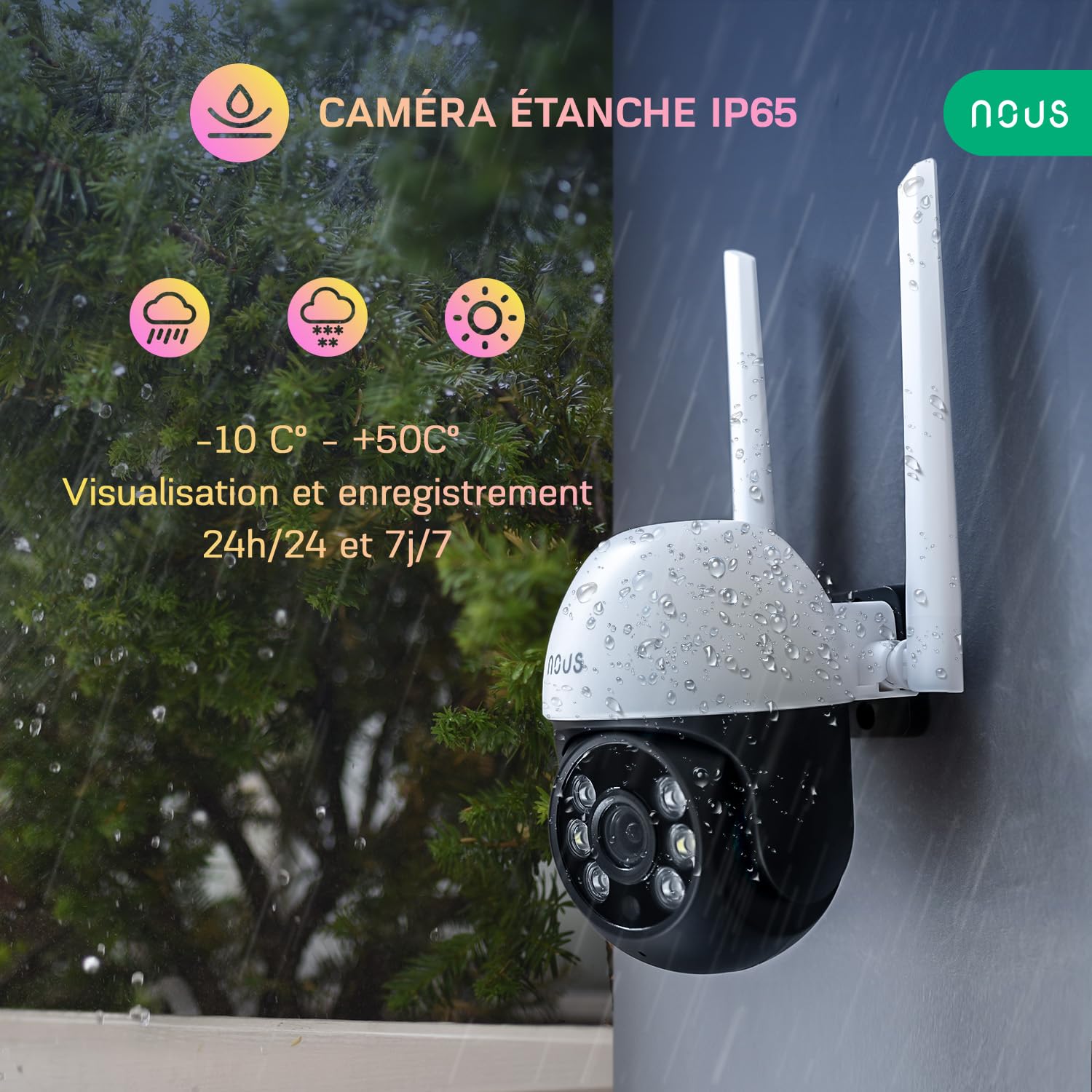 Ini Telecaera Spia, HD 1080P Telecaera Nascosta Wifi Senza Fili Icrocaera Per Casa Lunga