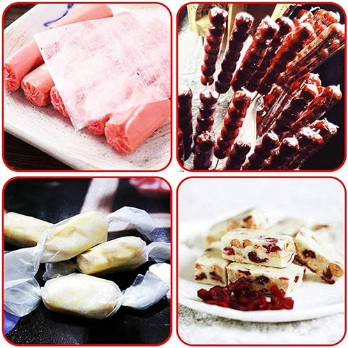 Miniatura 3 de 1000 hojas de papel de arroz comestible para hacer dulces y chocolate, papel de arroz glutinoso, 2.36 x 3.15 pulgadas (2.4 x 3.1 in)