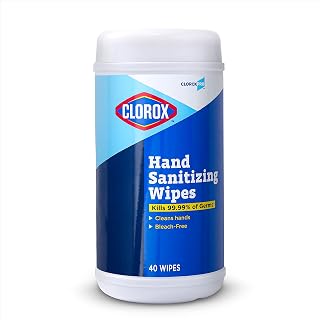 Pro Alcohol Free Hand Sanitizer Wipes with BZK, Gentle Bleach-Free Sanitizing Wipes for Hands - 0.13% BZK Formula, FDA Registered, Resealable Canister, 40 Count