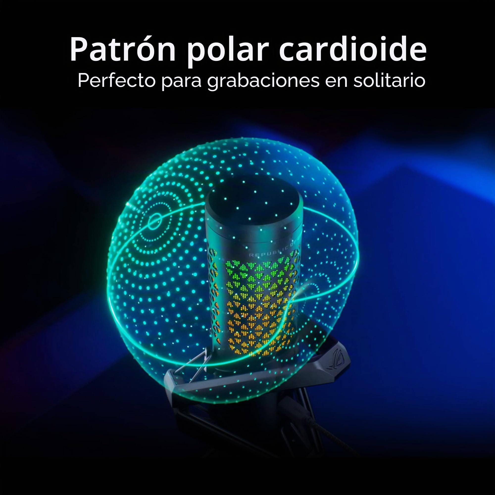 ASUS - ROG Microphone Gaming ROG CARNYX