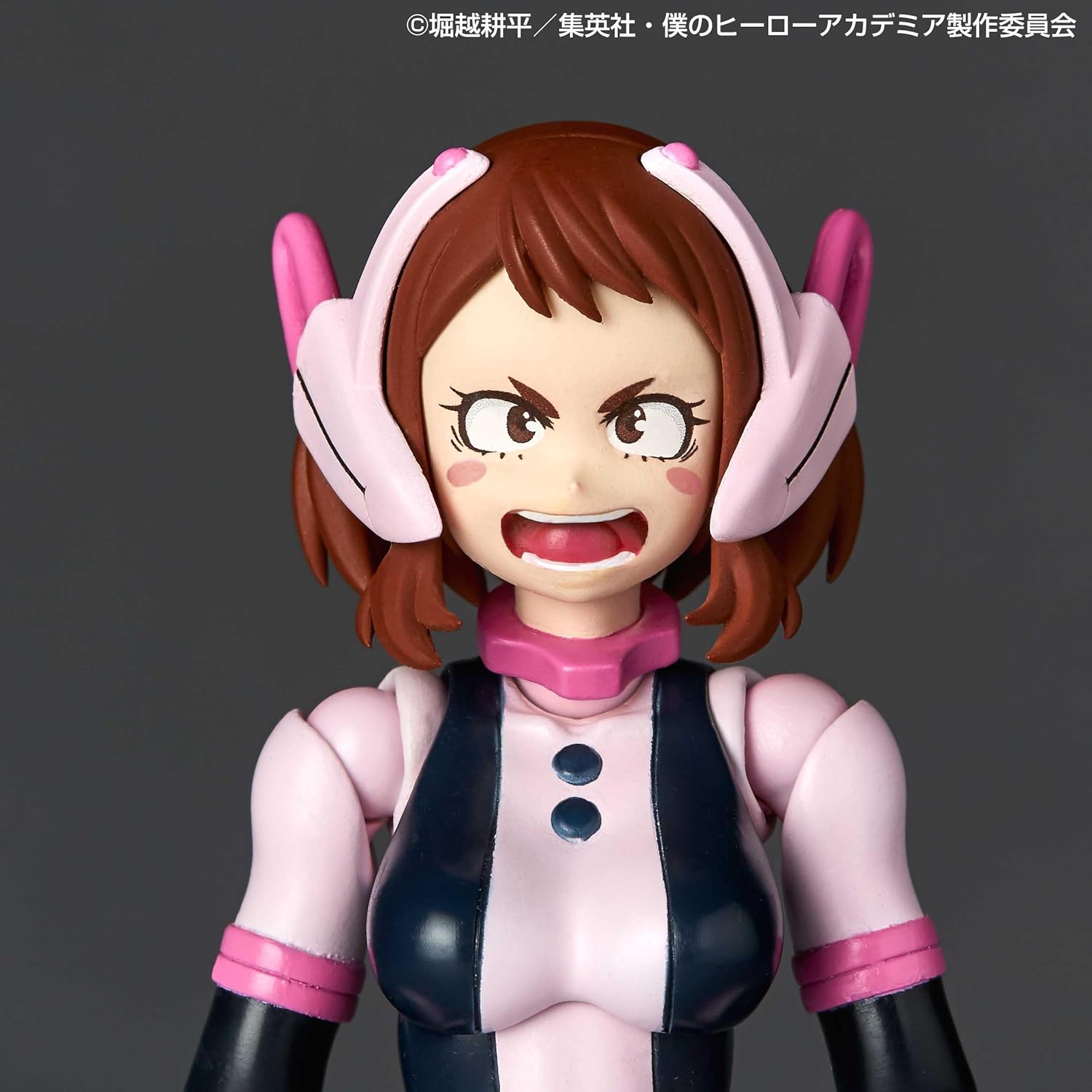 Kaiyodo Revoltech My Hero Academia Ochako Ryoichi, Total Height: Approx. 5.1 inches (130 mm), Non-scale, PVC & ABS, Pre-painted Action Figure, NR048