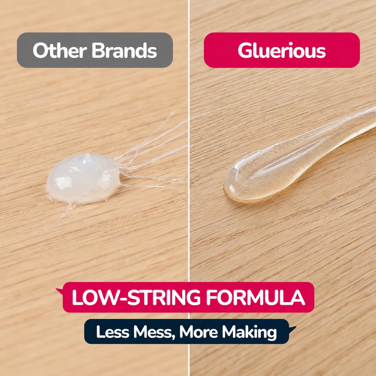 Gluerious Mini Hot Glue Sticks - 200 Pack -3
