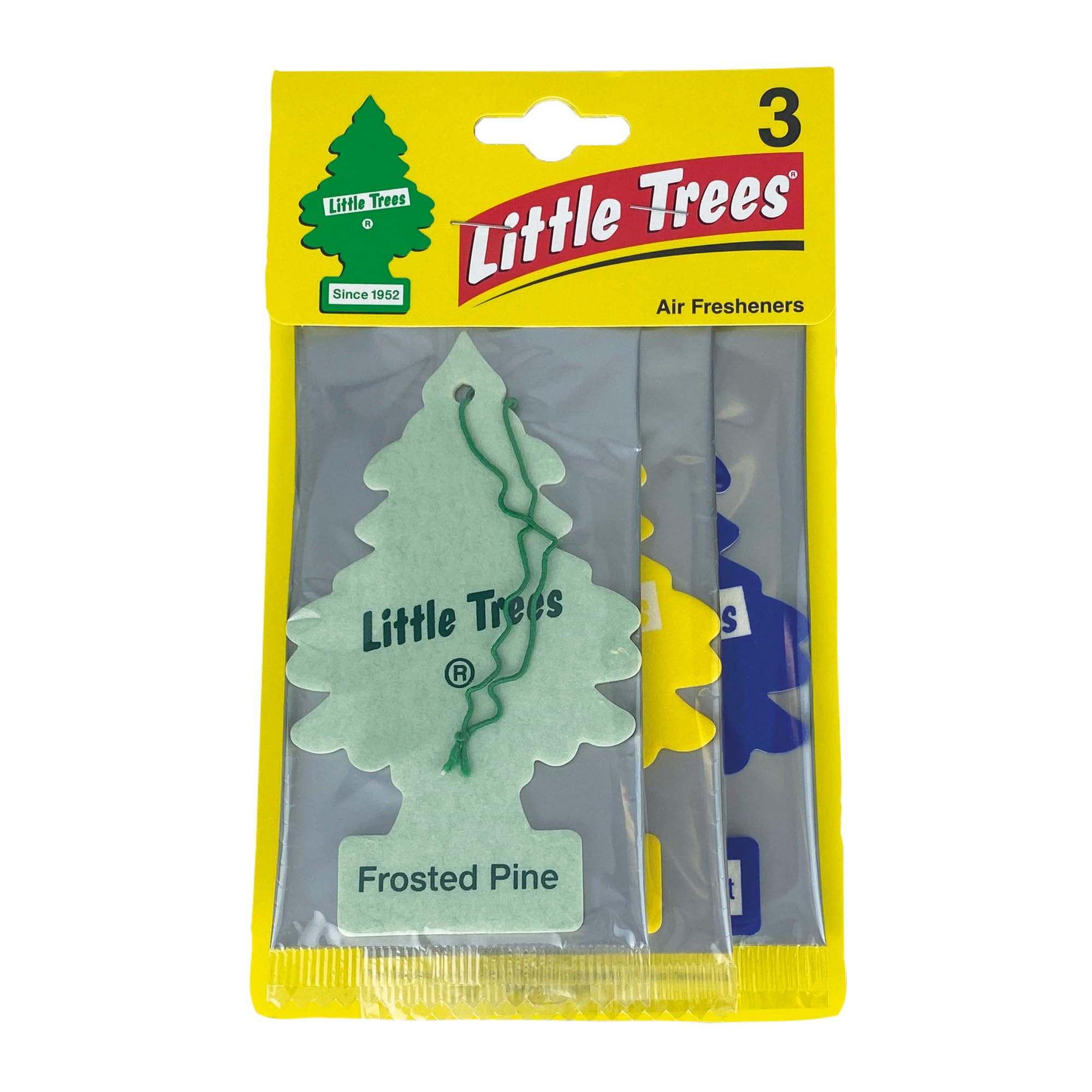 Little Trees Air Freshener, Traditional Fragrances, Pack of 3 (Packaging may vary) — view 3